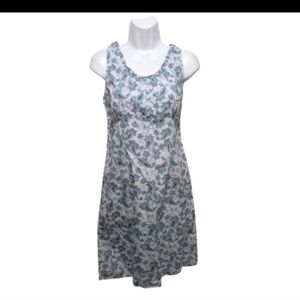 Expressions Vintage Empire A Line Dress 12 Mature Retro Casual #drs21